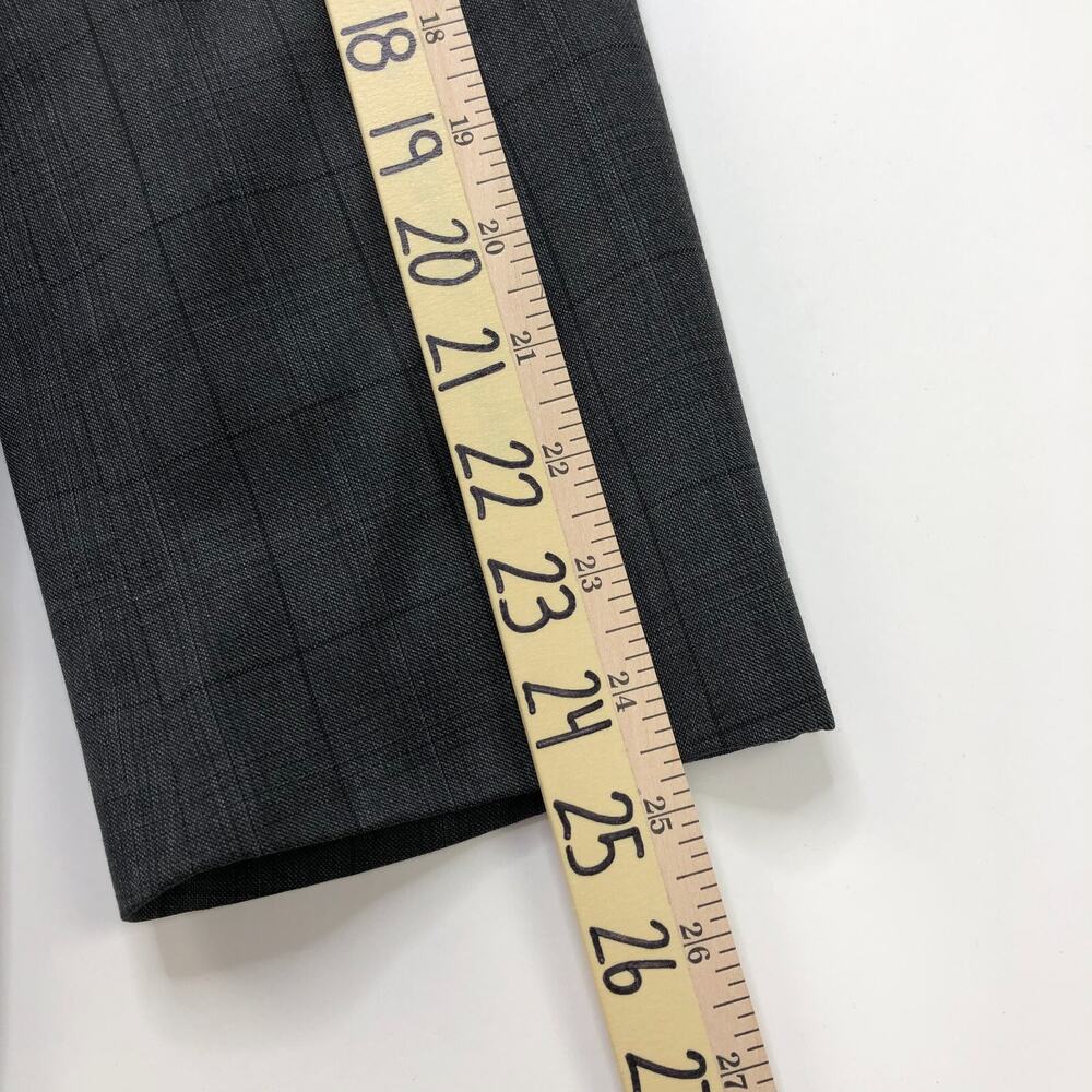 Joseph Abboud 44 R Men's 100% Wool Button Suit Sp… - image 8